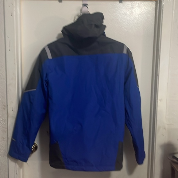 Weatherproof 32 degrees performance hydro-tech small coat jacket blue black - Picture 9 of 12